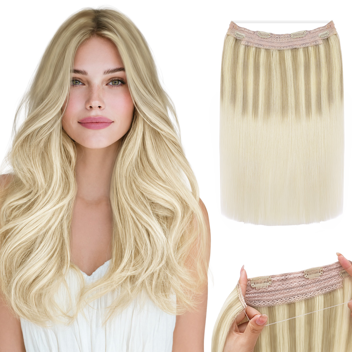 Sunmofavo Wire Halo Hair Exten – Tippet Line recenzja i cena