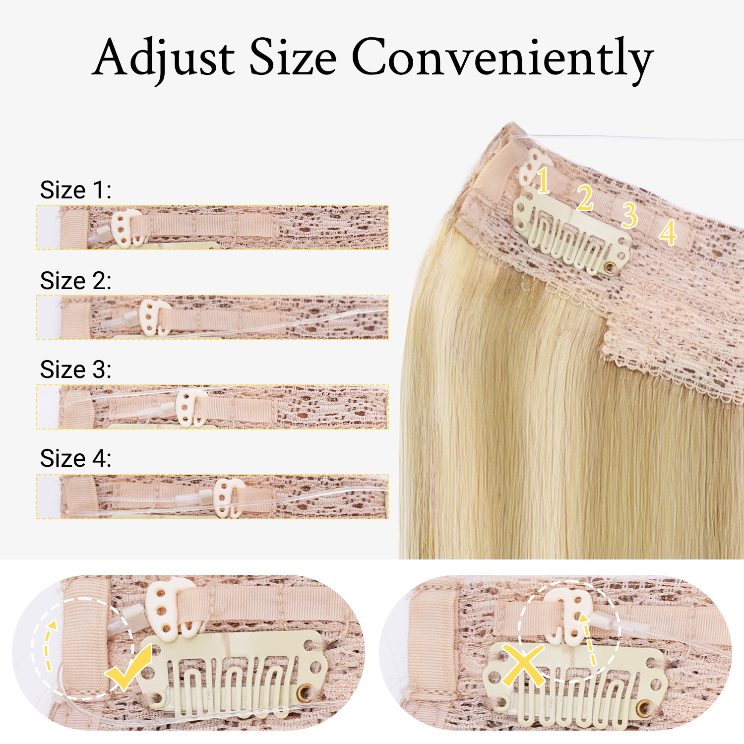 Sunmofavo Wire Halo Hair Exten – Tippet Line recenzja i cena