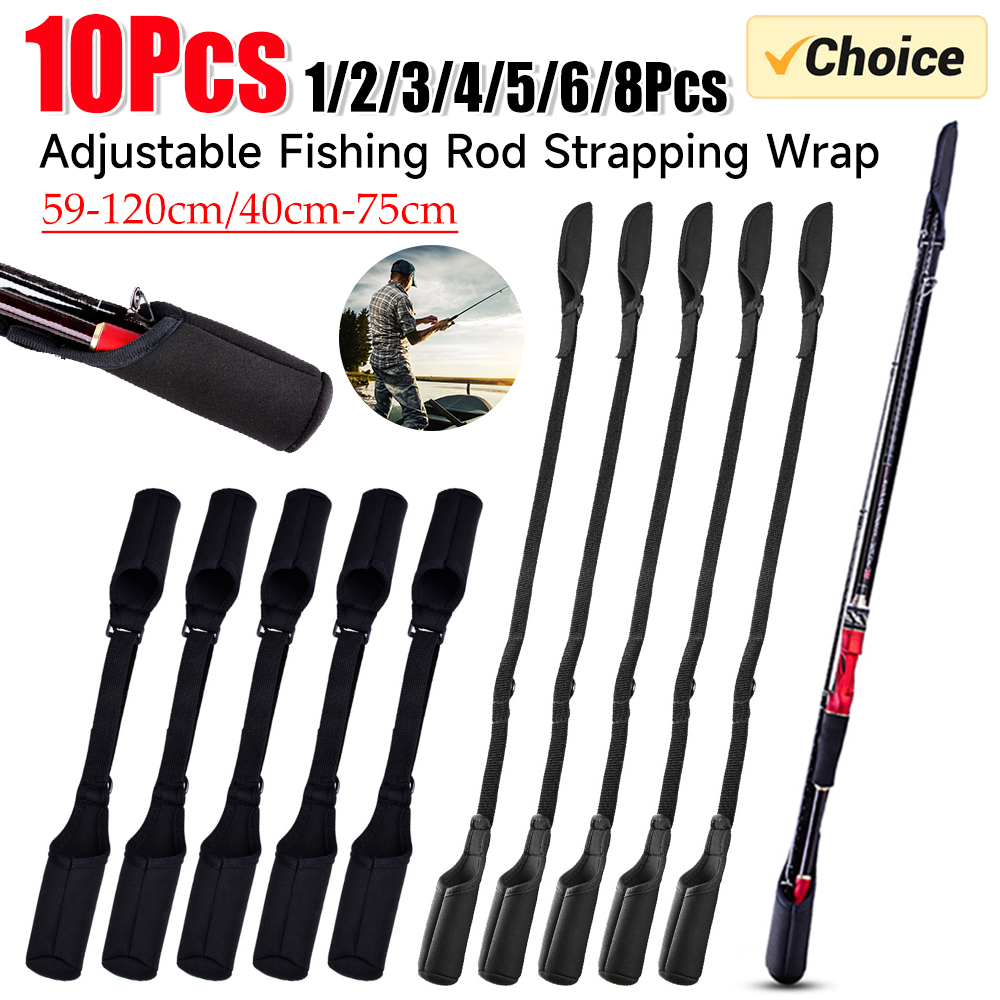 1-10PCS Fishing Rod Socks Srta – Fishing Line Box recenzja i cena