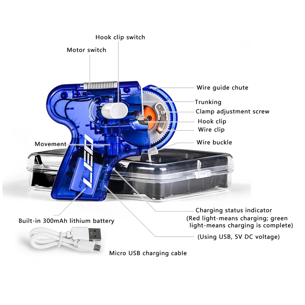 USB Charge Electric Automatic  – Fishing Line Winder recenzja i cena