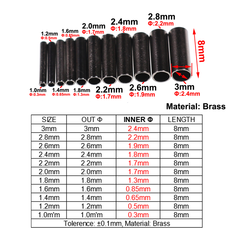 100pcs Black Single Barrel Cop – Freshwater Line recenzja i cena