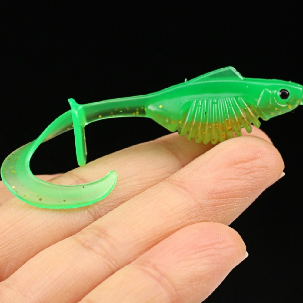 10PCS PVC Fishing Soft Lures 6 – Ice Fishing Line recenzja i cena