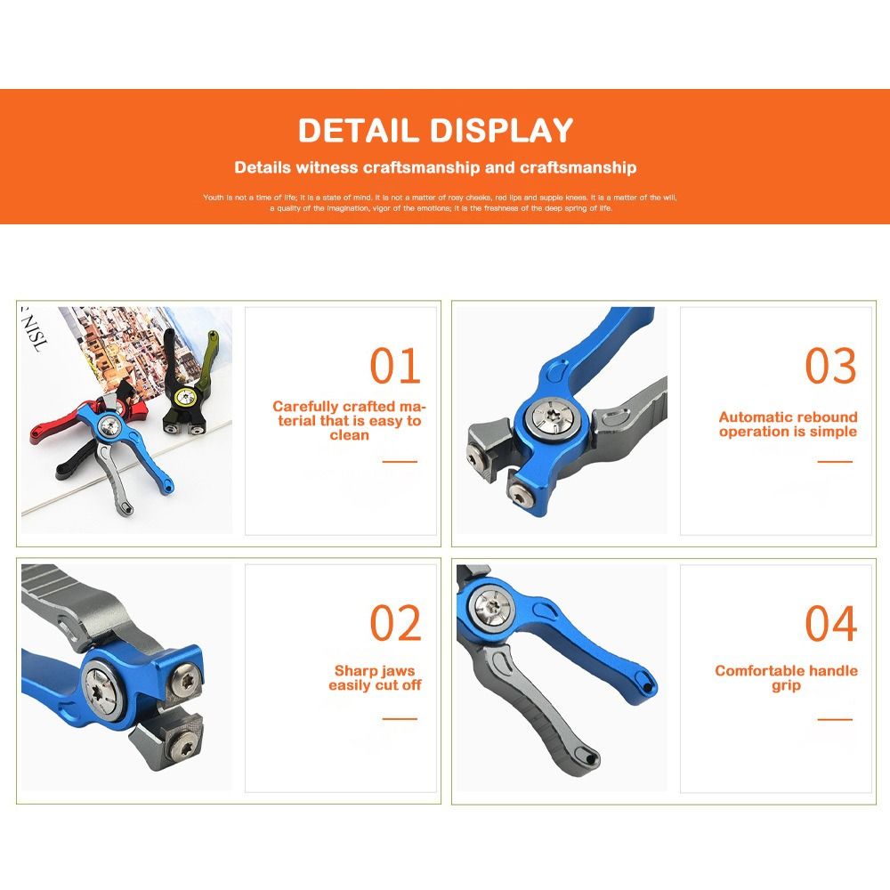Aluminum Alloy Fishing Pliers  – Fishing Line Cutter recenzja i cena