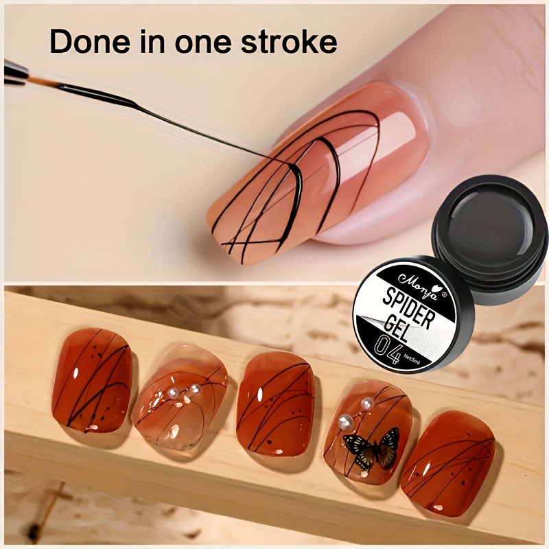 Nail Art Drawing Gel, Elastic  – Copolymer Line recenzja i cena
