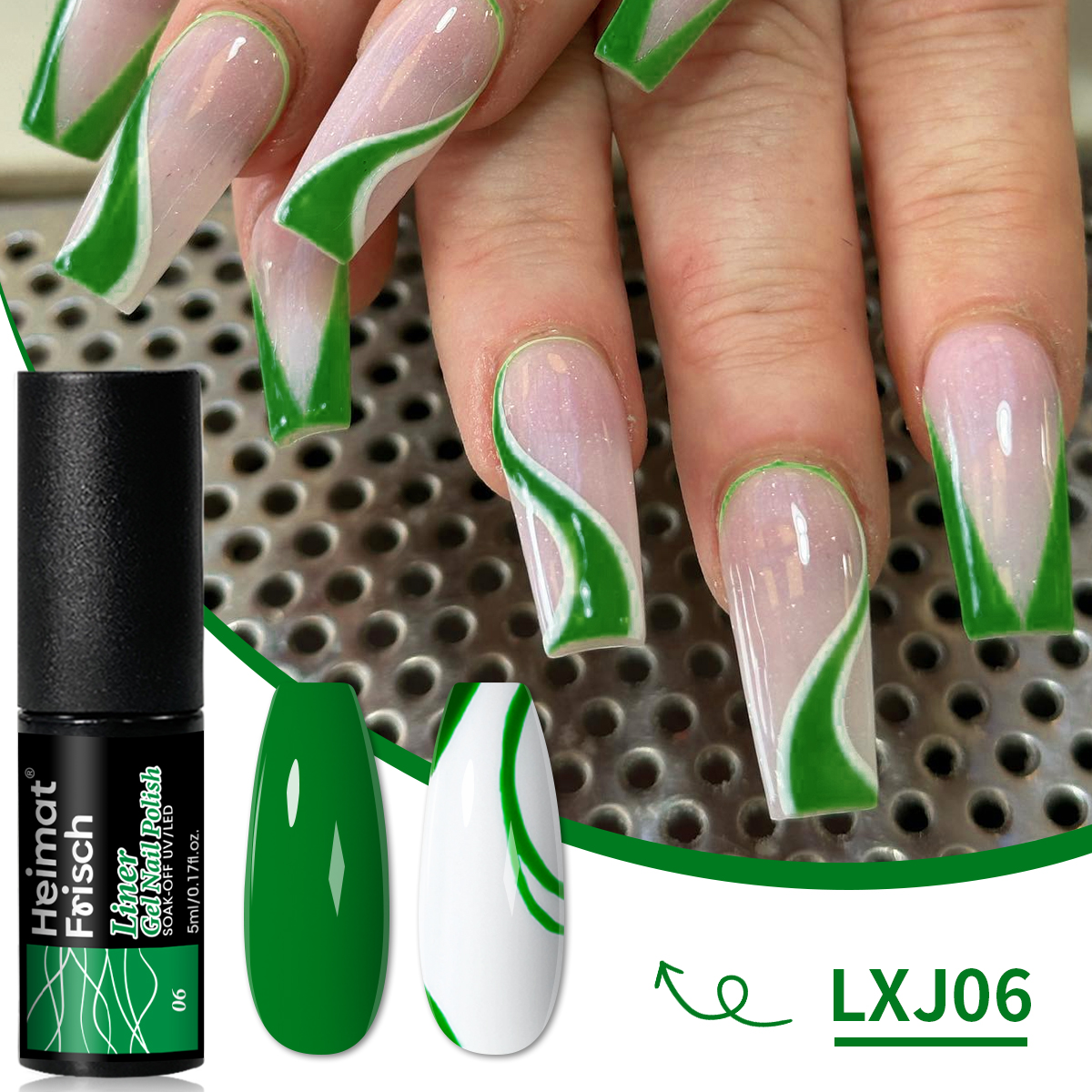 5 ml set Glitter Line Drawing  – Copolymer Line recenzja i cena