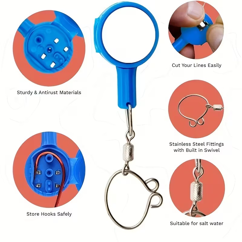 2pcs   Fishing Gadgets: Knotti – Fishing Line Dispenser recenzja i cena