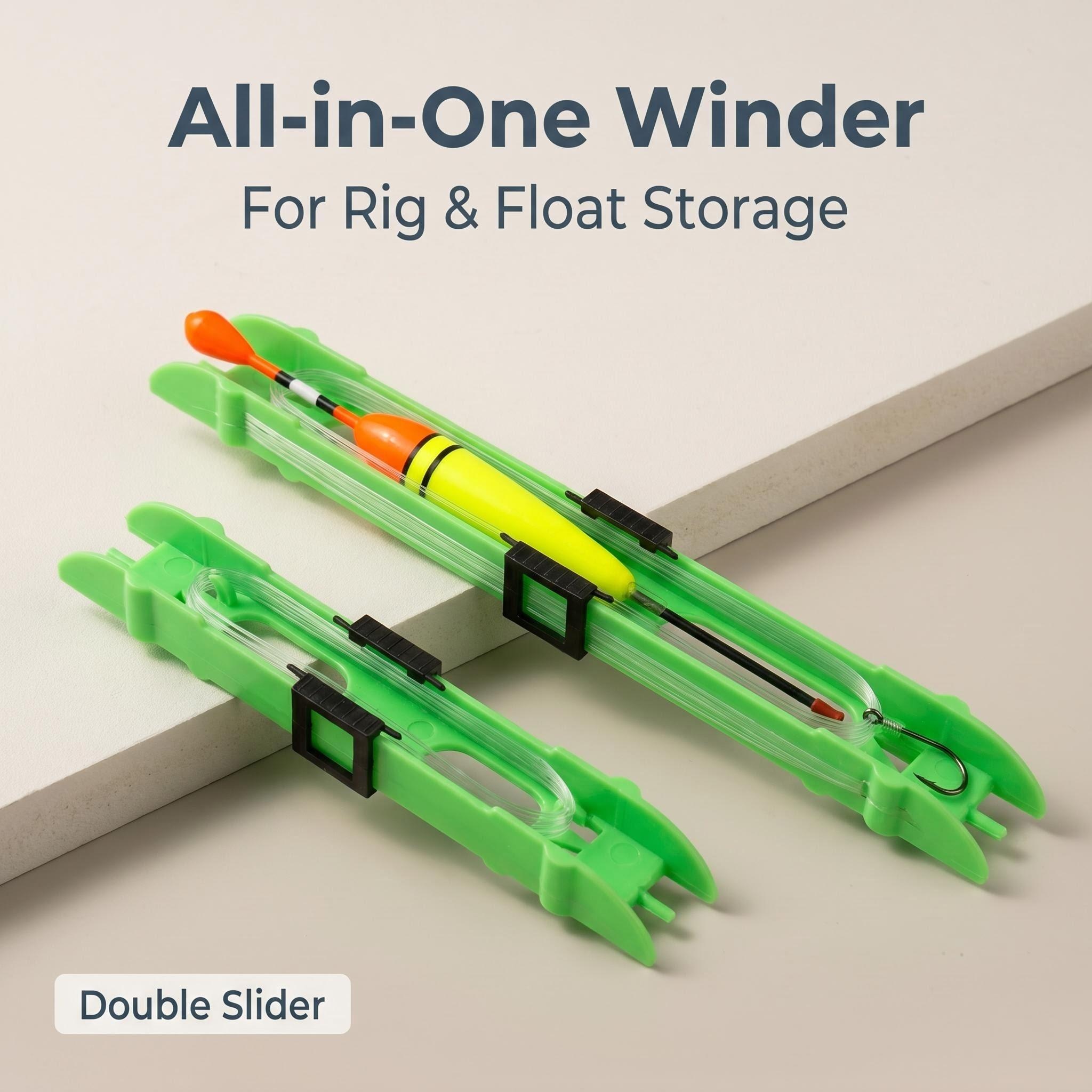 HIRISI 10Pcs Double Slider Fis – Fishing Line Winder recenzja i cena