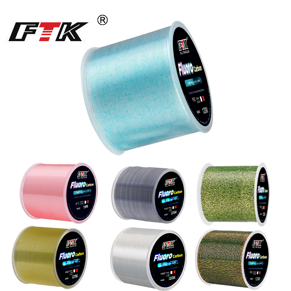 FTK 120m Invisible Fishing Lin – Fluorocarbon Line recenzja i cena