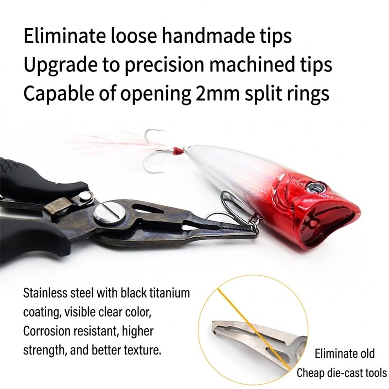 Micro Fishing Pliers and Fish  – Fishing Line Cutter recenzja i cena