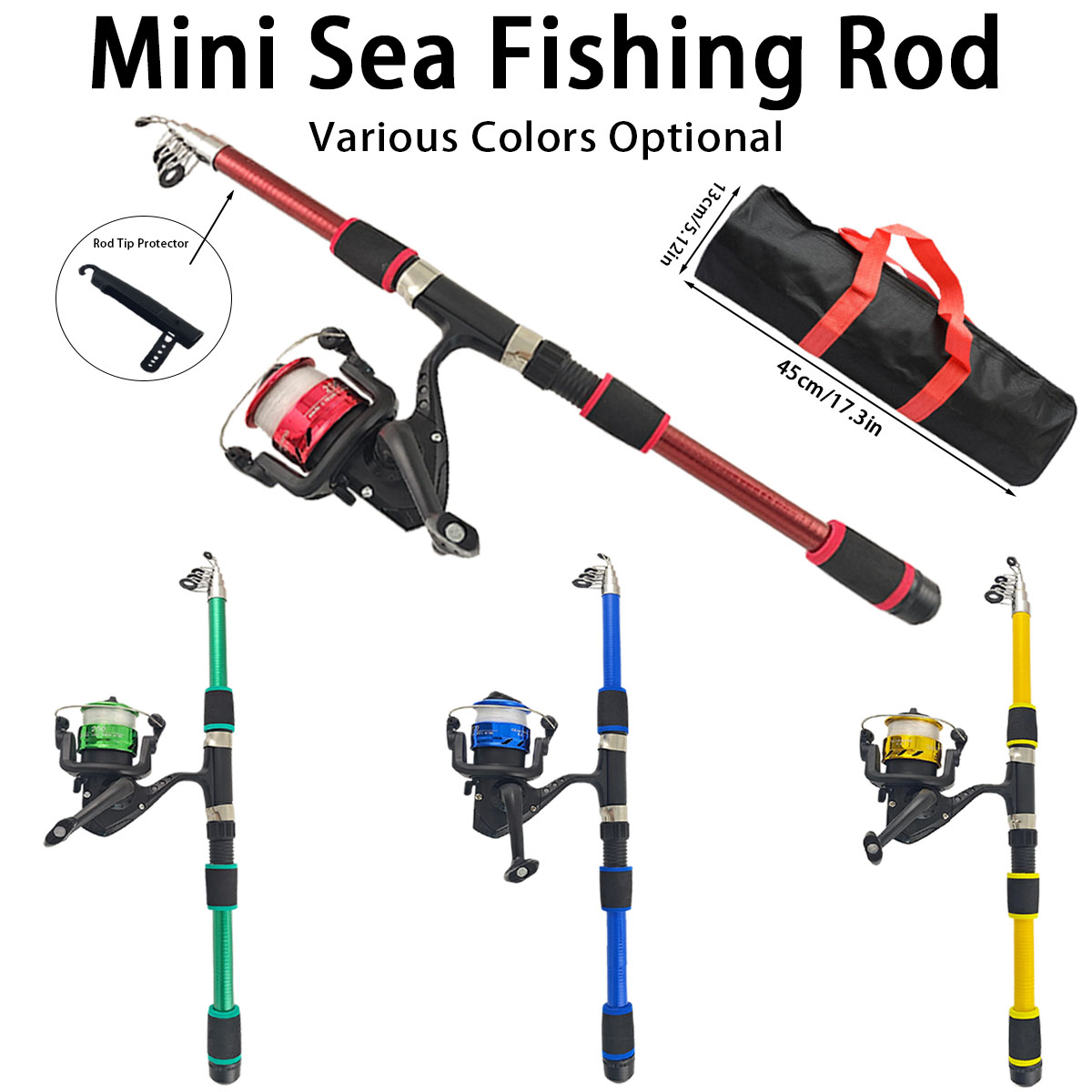 Mini Telescopic Sea Fishing Ro – Saltwater Line recenzja i cena