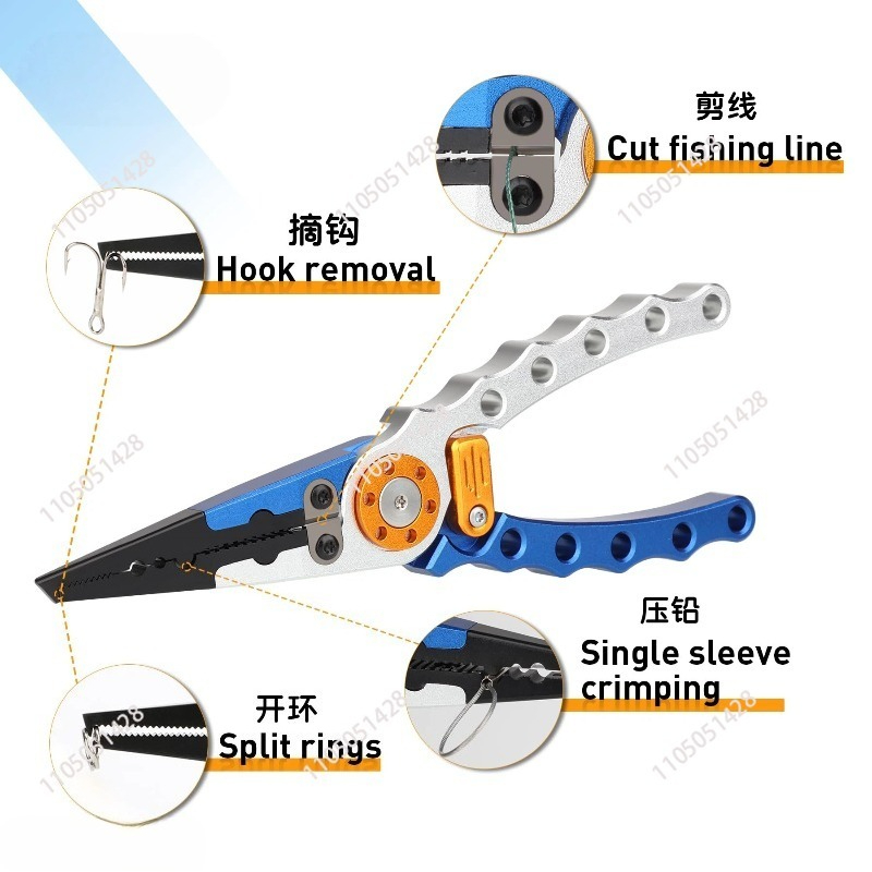 Aluminum Fishing Tackle Pliers – Fishing Line Cutter recenzja i cena