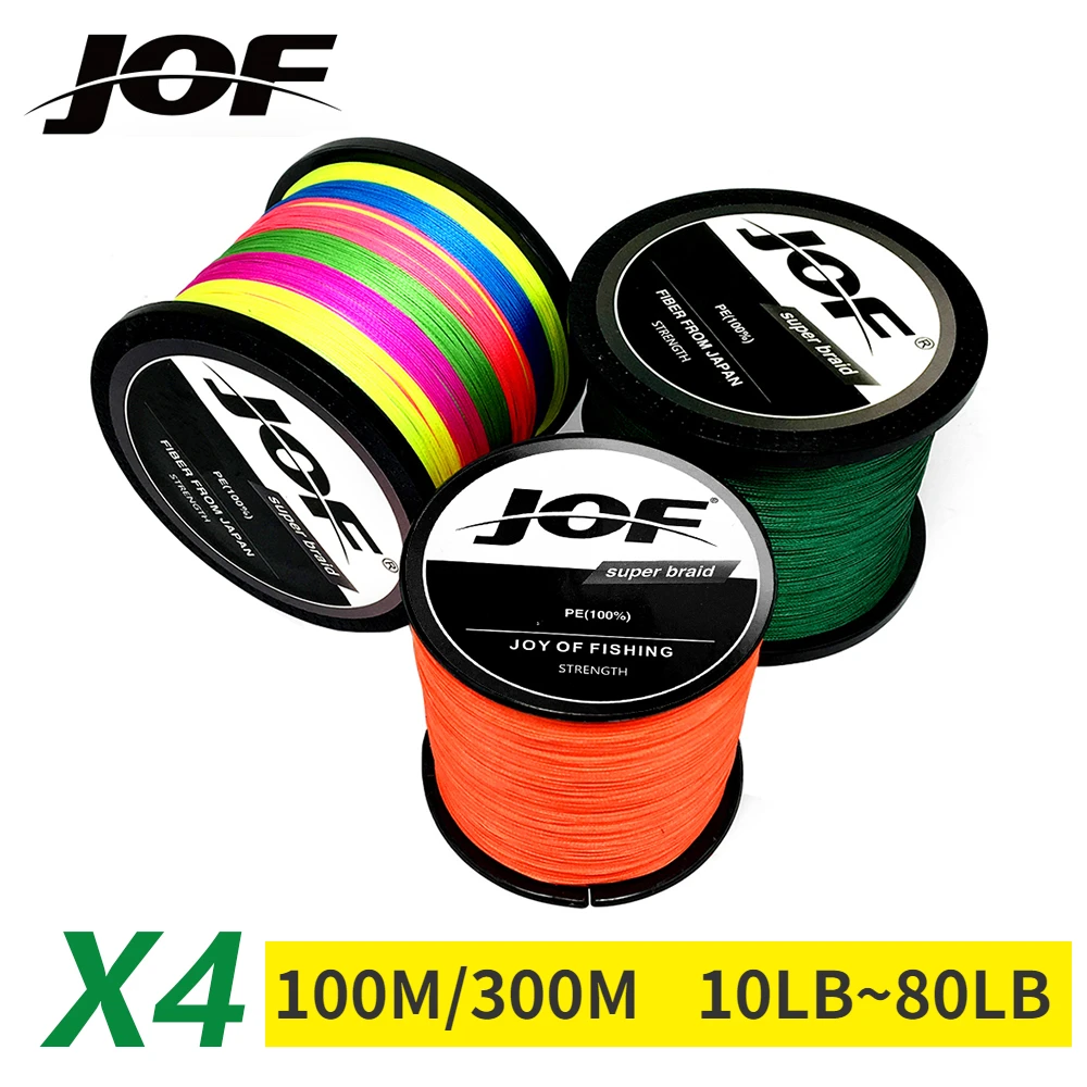 JOF x4 Braided PE Fishing Line – Copolymer Line recenzja i cena