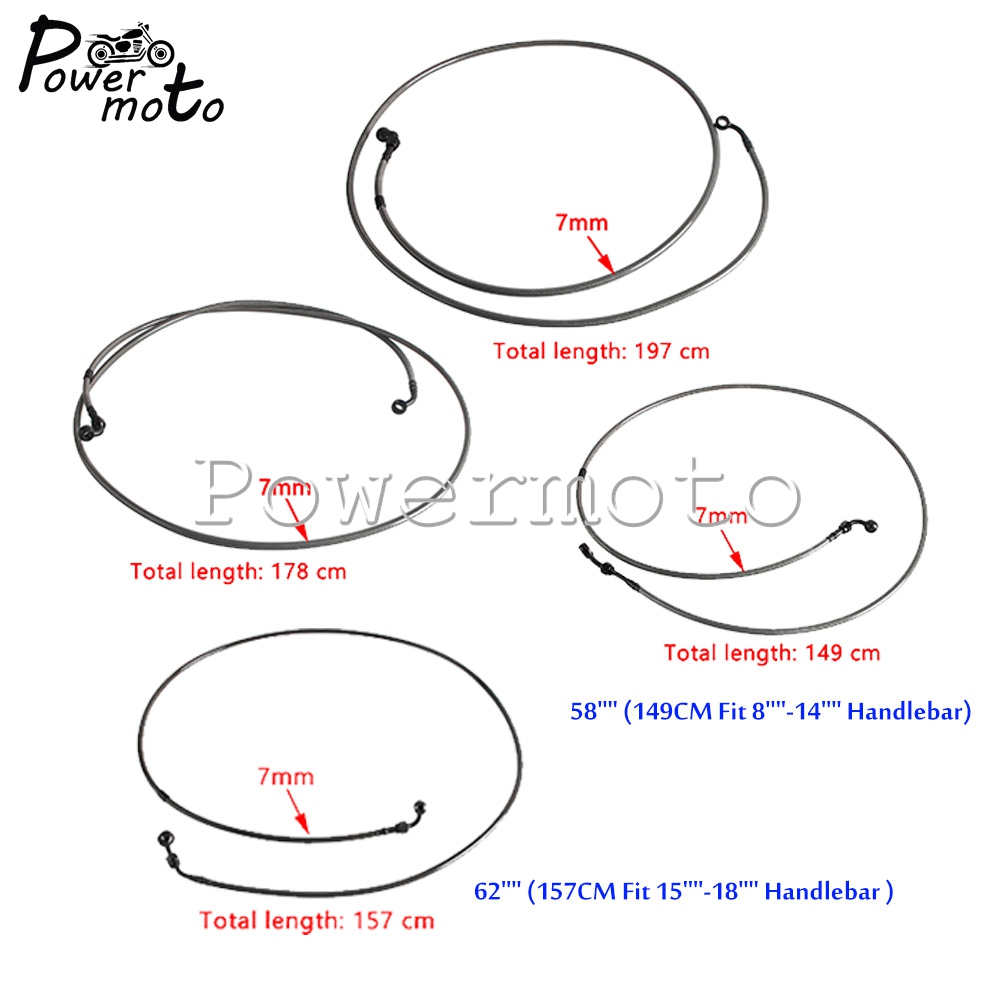 Motorcycle Extended Brake Line – Braided Line recenzja i cena