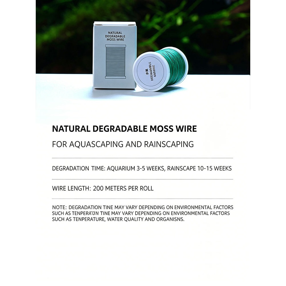 Biodegradable Moss Thread for  – Freshwater Line recenzja i cena
