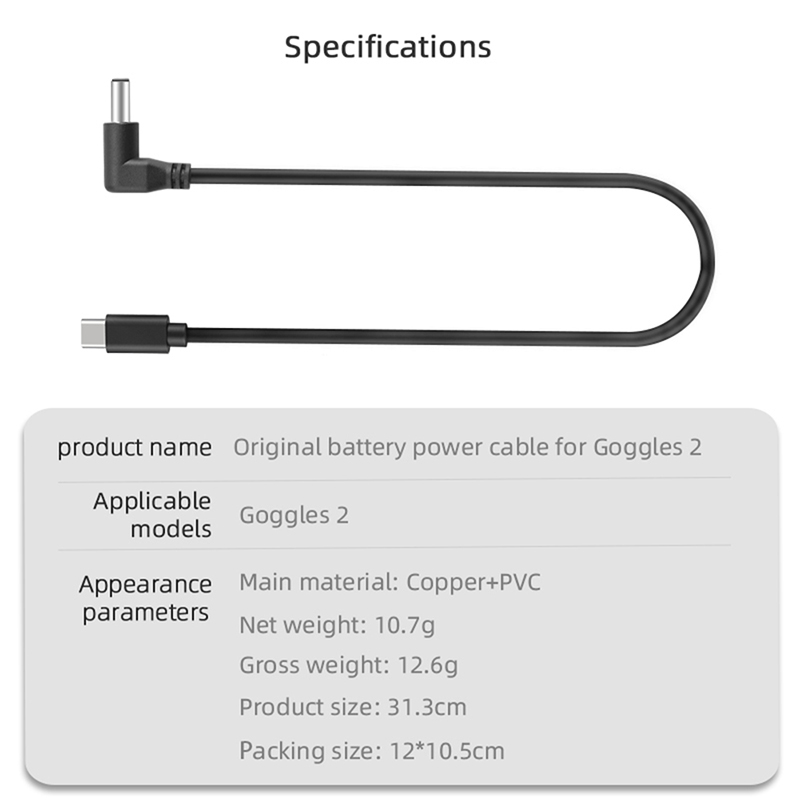 Original Glasses Battery Cable – Tippet Line recenzja i cena