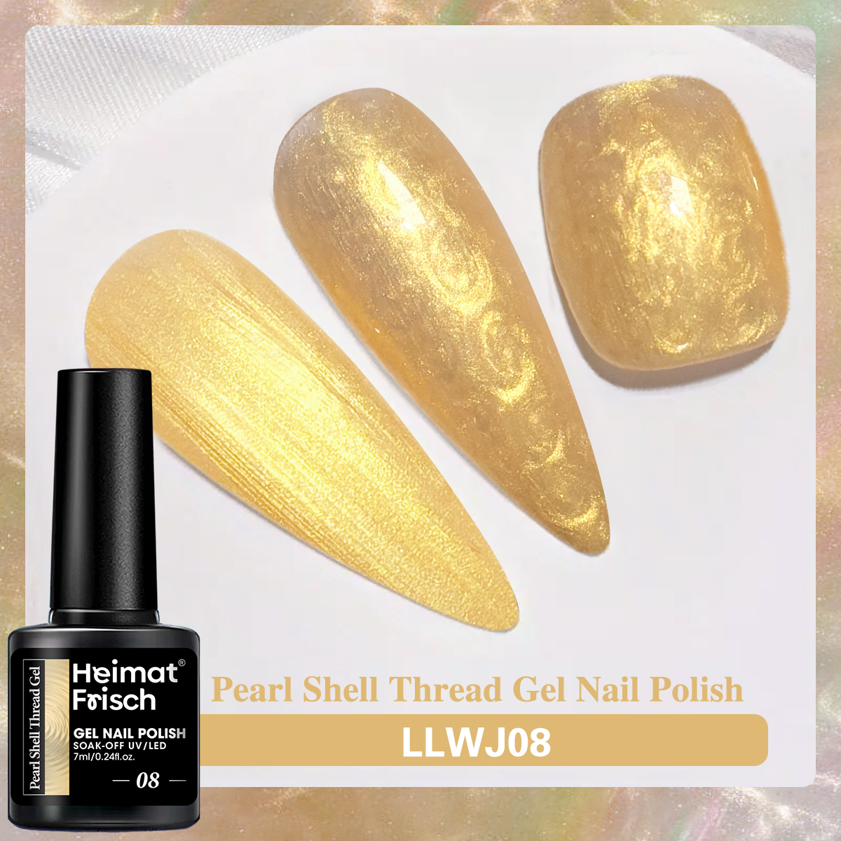 1 piece of shell line gel nail – Copolymer Line recenzja i cena