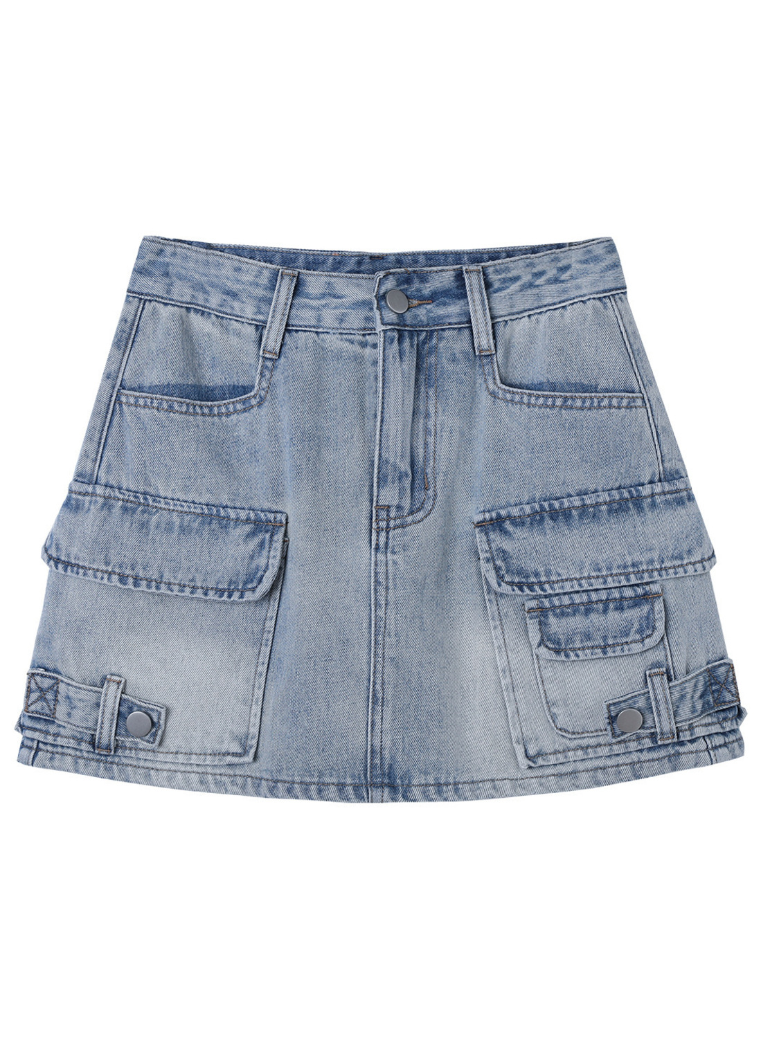 Women High Waist Cargo Denim M – Fly Line recenzja i cena