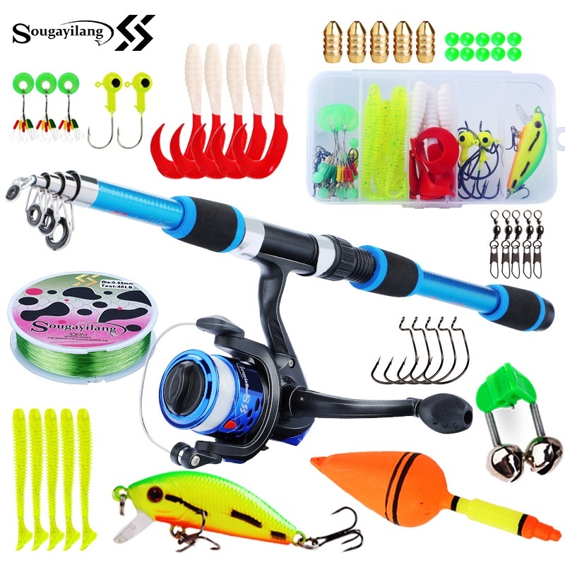 Sougayilang Kids Fishing Pole  – Saltwater Line recenzja i cena
