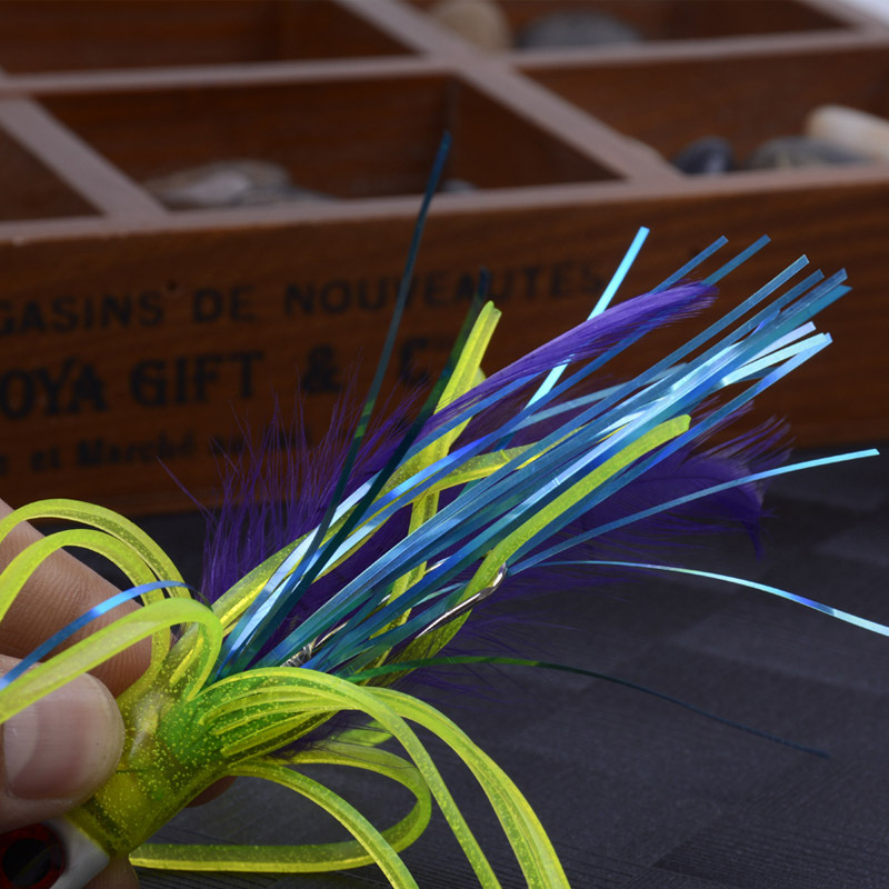 1PC Fishing Bait with Metal He – Freshwater Line recenzja i cena